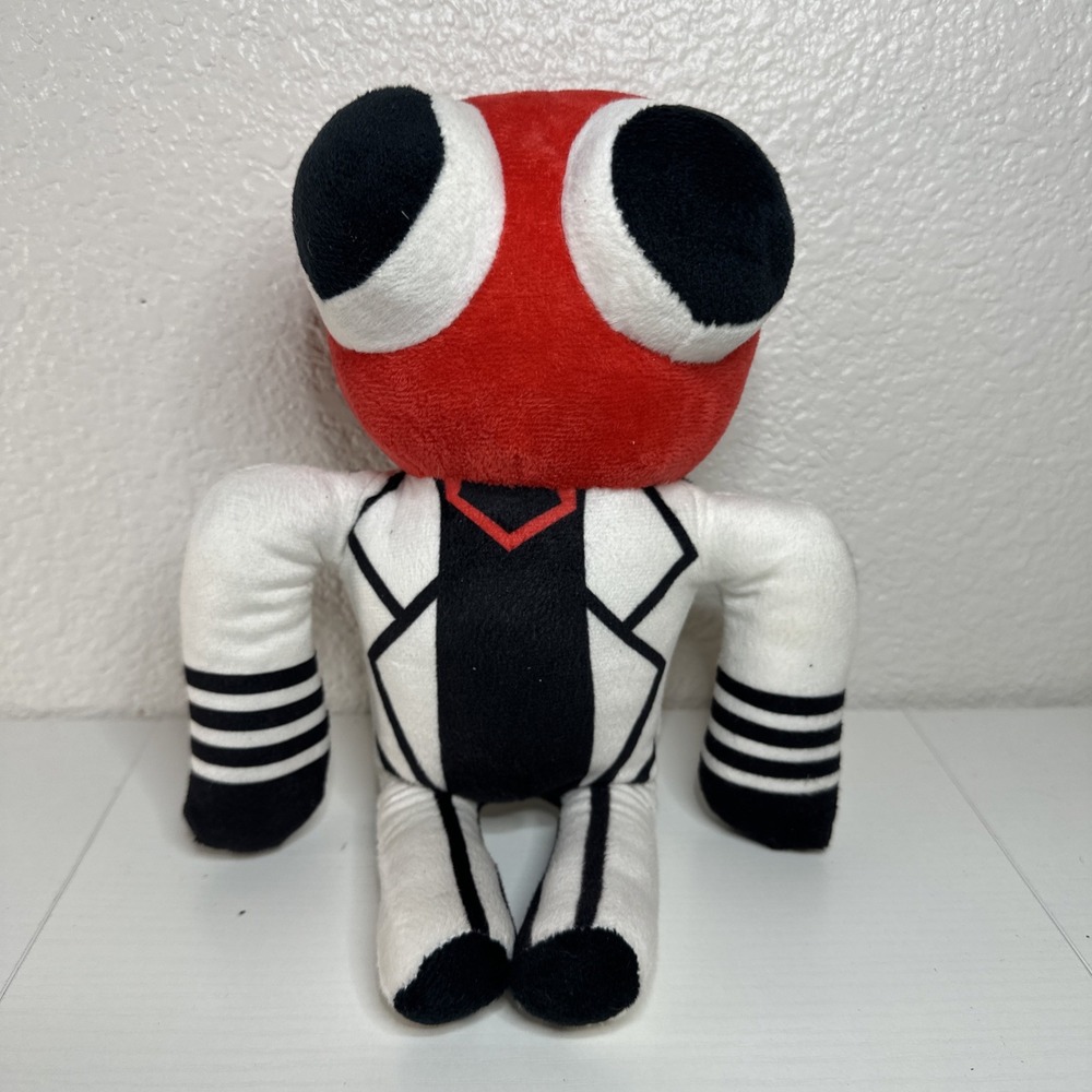 Rainbow Friends Plush Toy The Scientist 11 Inches Red Ant Stuffed Animal